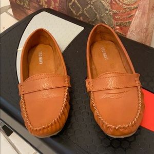 Tan loafers